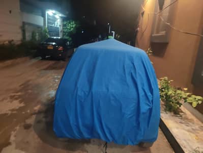 Blue Full Car Cover – Waterproof & Dustproof – Excellent Condition