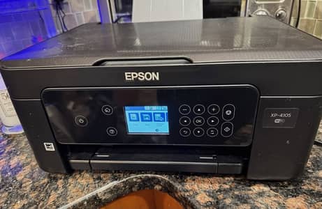 Epson XP-4105 WiFi All-in-One Printer | Print Scan Copy | 10/10 Condit