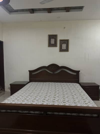 4 pieces bedroom set (cupboard, bed, dressing table, two side tables)