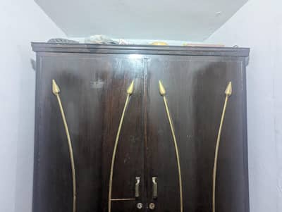 large size wooden wardrobe