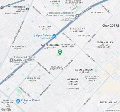 4 Marla Corner Plot For Sale Quean Academy Road Khayaban Valley