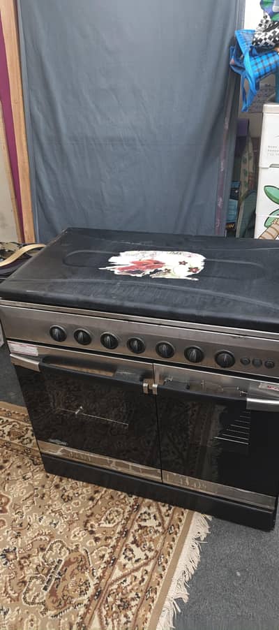 Nasgas 5 Burner double door cooking range
