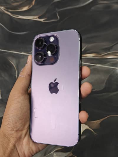 IPhone 14 Pro 256GB Deep Purple | PTA Approved | 95% Battery Health |