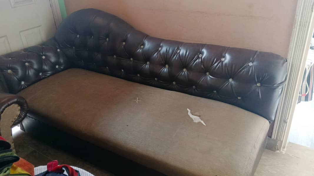 2 seater sofa and 2 single sofas . . 1