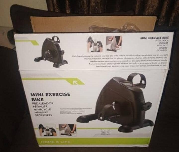 Portable Exercise Mini Cycle - Digital Display - Box Pack 3