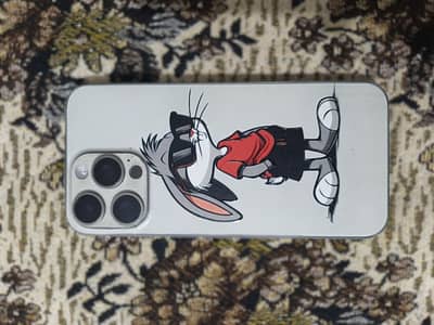 I Phone 15 Pro Max Natural Titanium