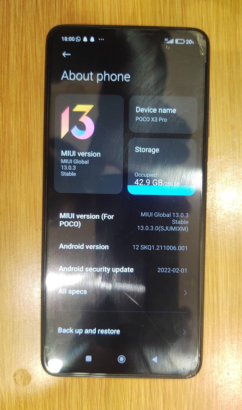 Poco x3 pro 0