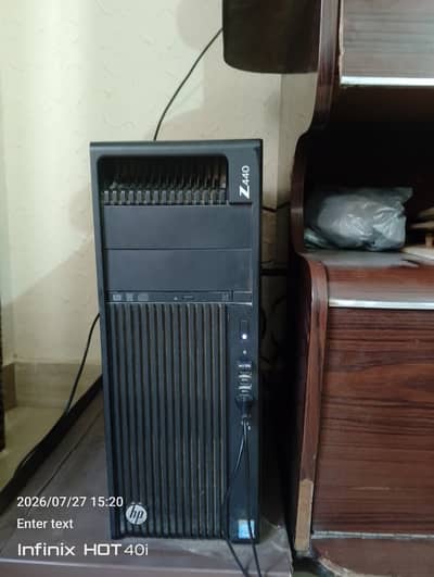 HP Z440 Workstation | Xeon E5-1660 v3 | 16GB RAM | 256GB SSD + 1TB HD