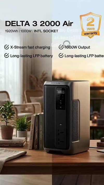Ecoflow Portable Solar Generator| UPS | Home backup| DISTRIBUTORS !