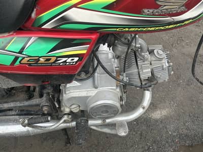 HONDA CD 70 2022 MODEL LUSH CONDITION