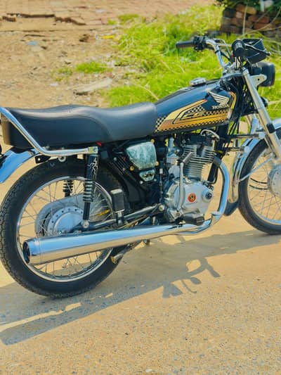 Cg 125 2025 se gold edition