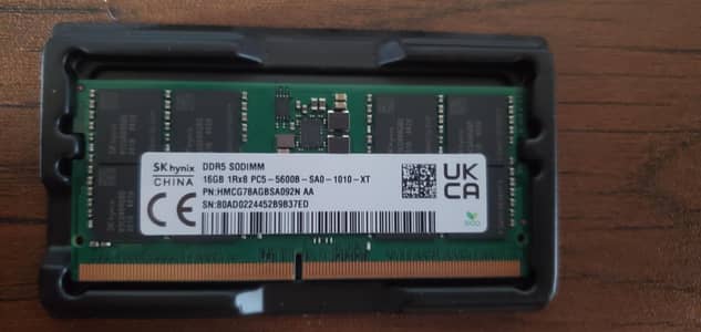 SK Hynix DDR5 16GB Laptop RAM