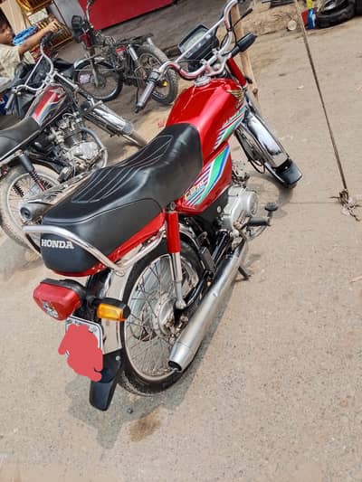 Honda CD 70 2017 model just like new