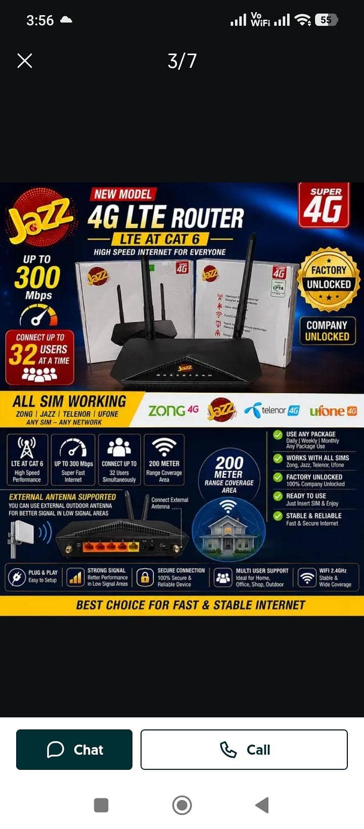 Sim Router's Unlock 4