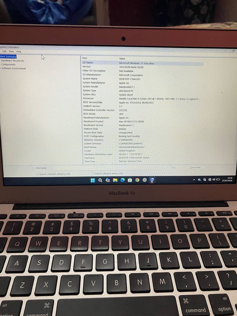 MACBOOK AIR 2