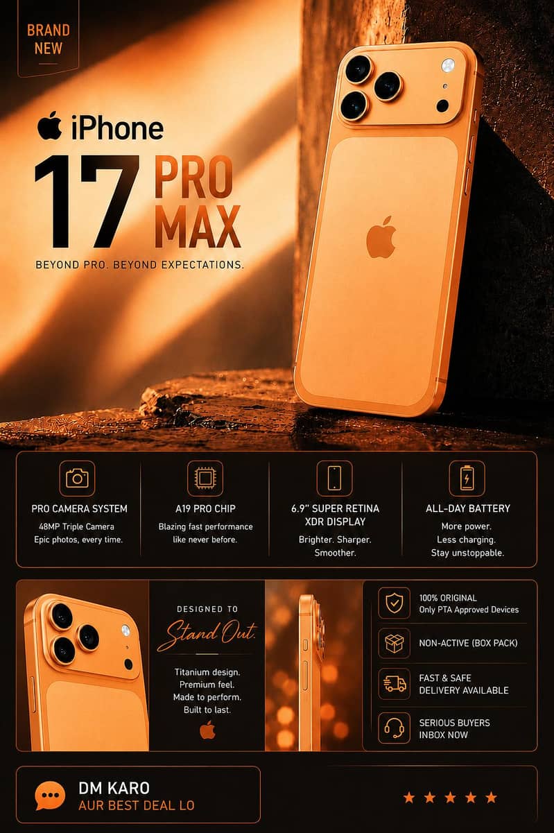 Apple iPhone 17 Pro Max 0