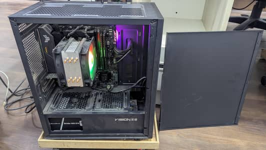 TUF GAMING PC with Original SAMSUNG LED + MSI Gaming Keyboard with RGB