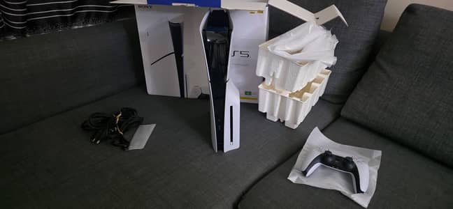 PS5 Slim Disc Edition CF-2016 Full Box Like Brand New