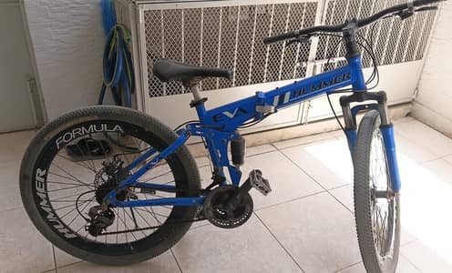HUMMER FOLDABLE GEAR CYCLE.