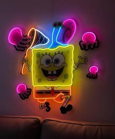 Neon sign board