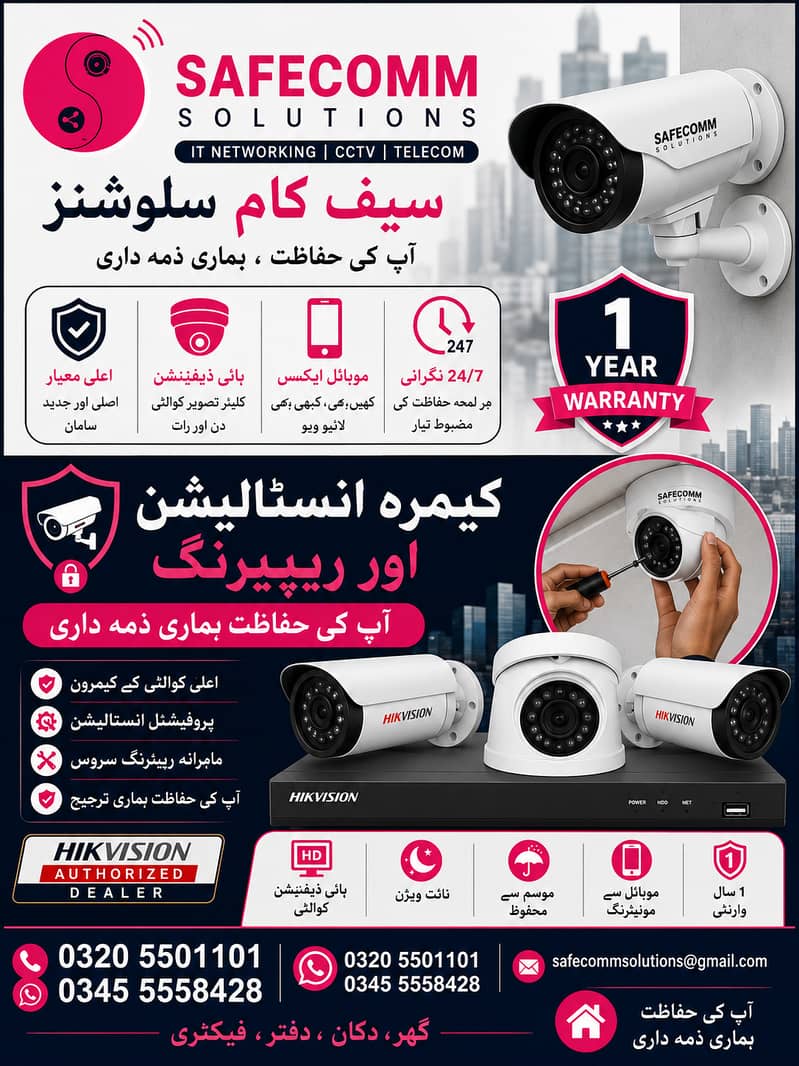 CCTV & Network Services(With Professional) 2