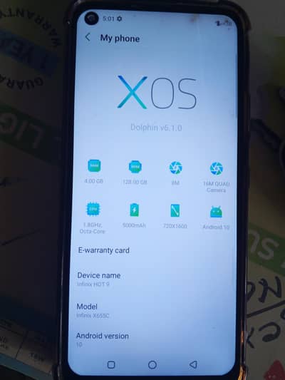 infinix hot 9 4gb 128gb