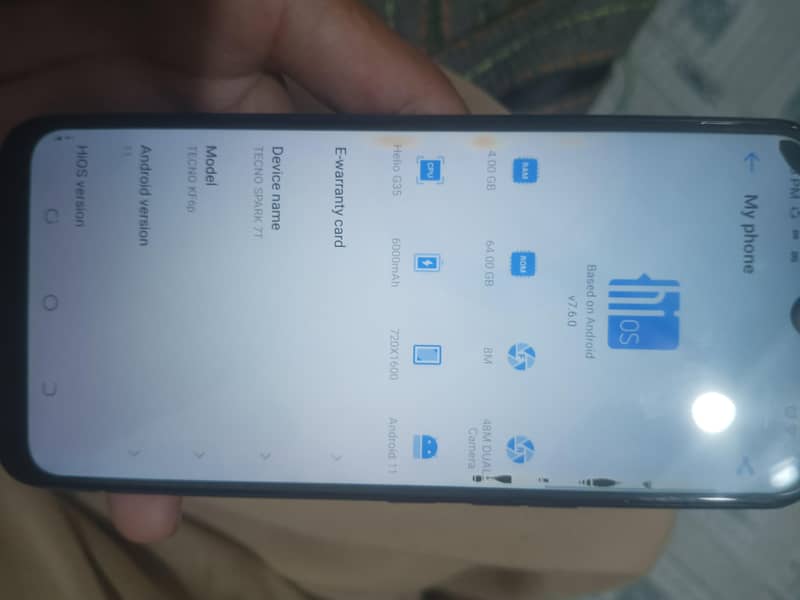 TECNO SPARK 7TH 0
