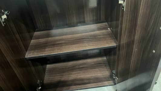 Wooden iron stand