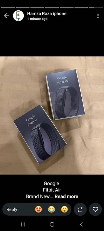 Google Fitbit Air Boxpack 0/3/1/0/0/0/1/7/5/4/5
