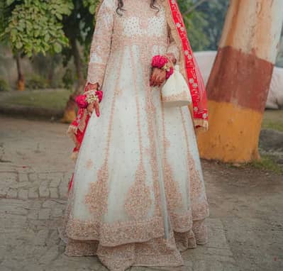 Nikah and baraat luxury bridal dresses