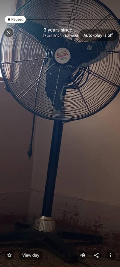 pedestal fan