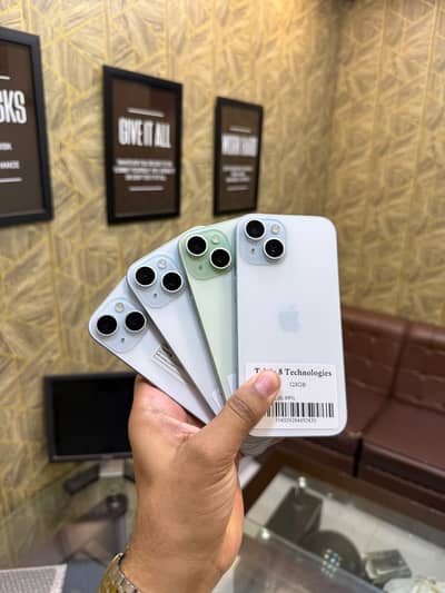 iPhone 15 | 128GB | SIM Locked | All Colors | Fresh Stock