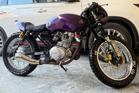 Modified Scrambler 250cc Cafe Racer 2018 Model - Excellent Condition
