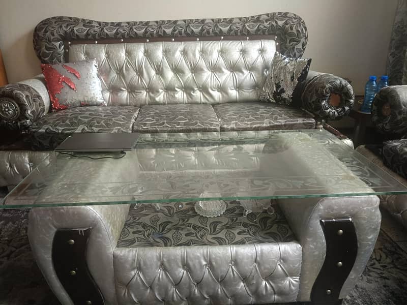 Sofa set with table 2
