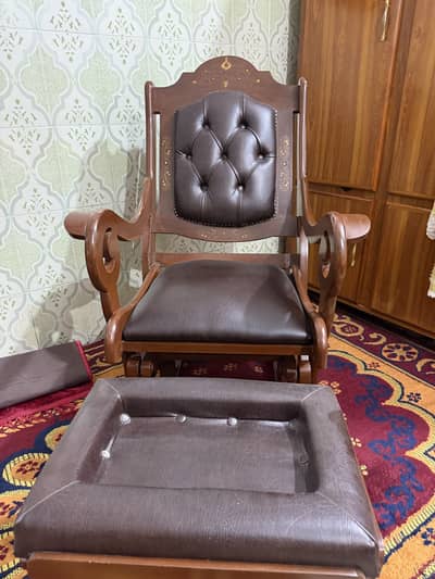 Swing Chair along with swing foot rest