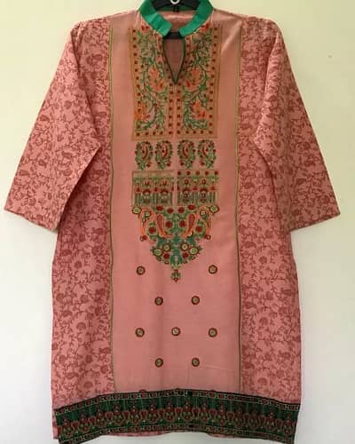 Embroidered Lawn Shirt