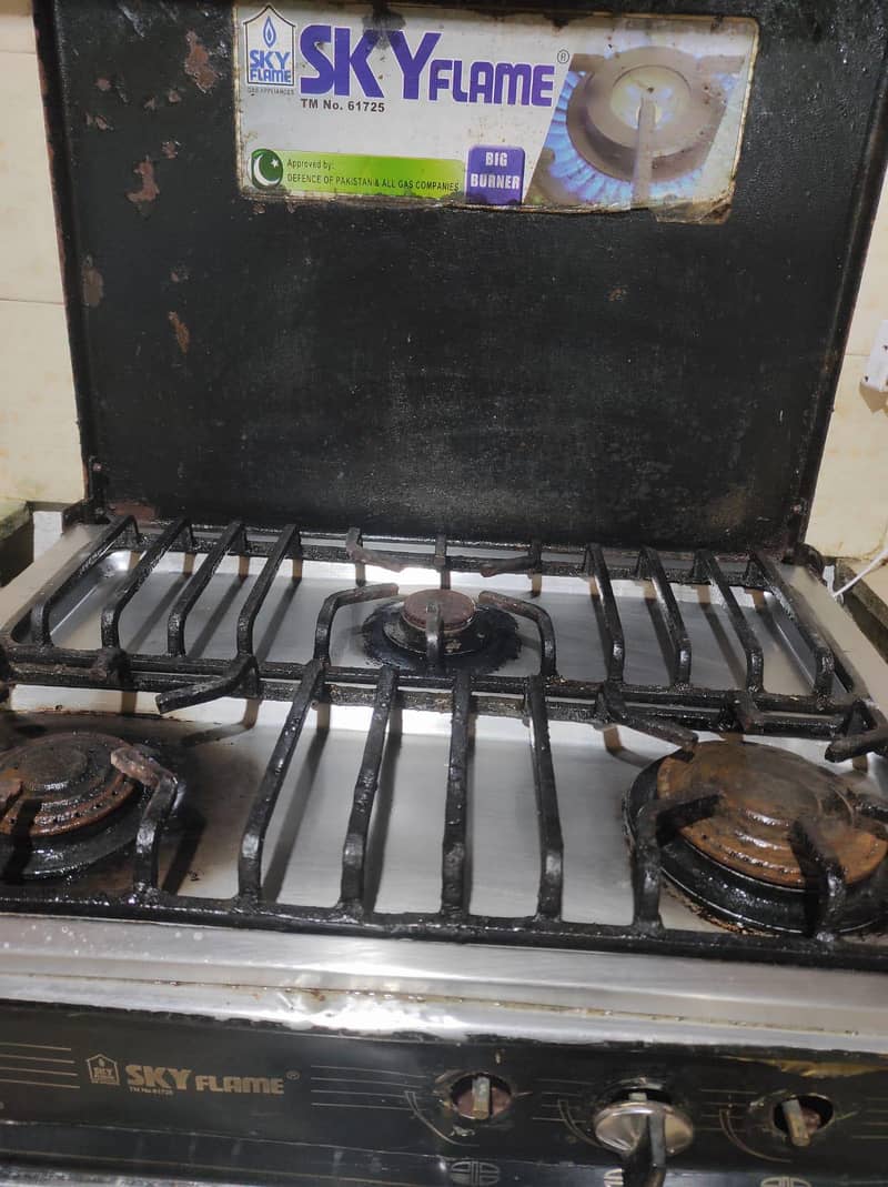 cooking range sky flame 0