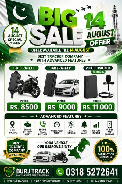 GPS TRACKER / GPS CAR AND BIKE TRACKER SYSTEM ON LOW PRICE