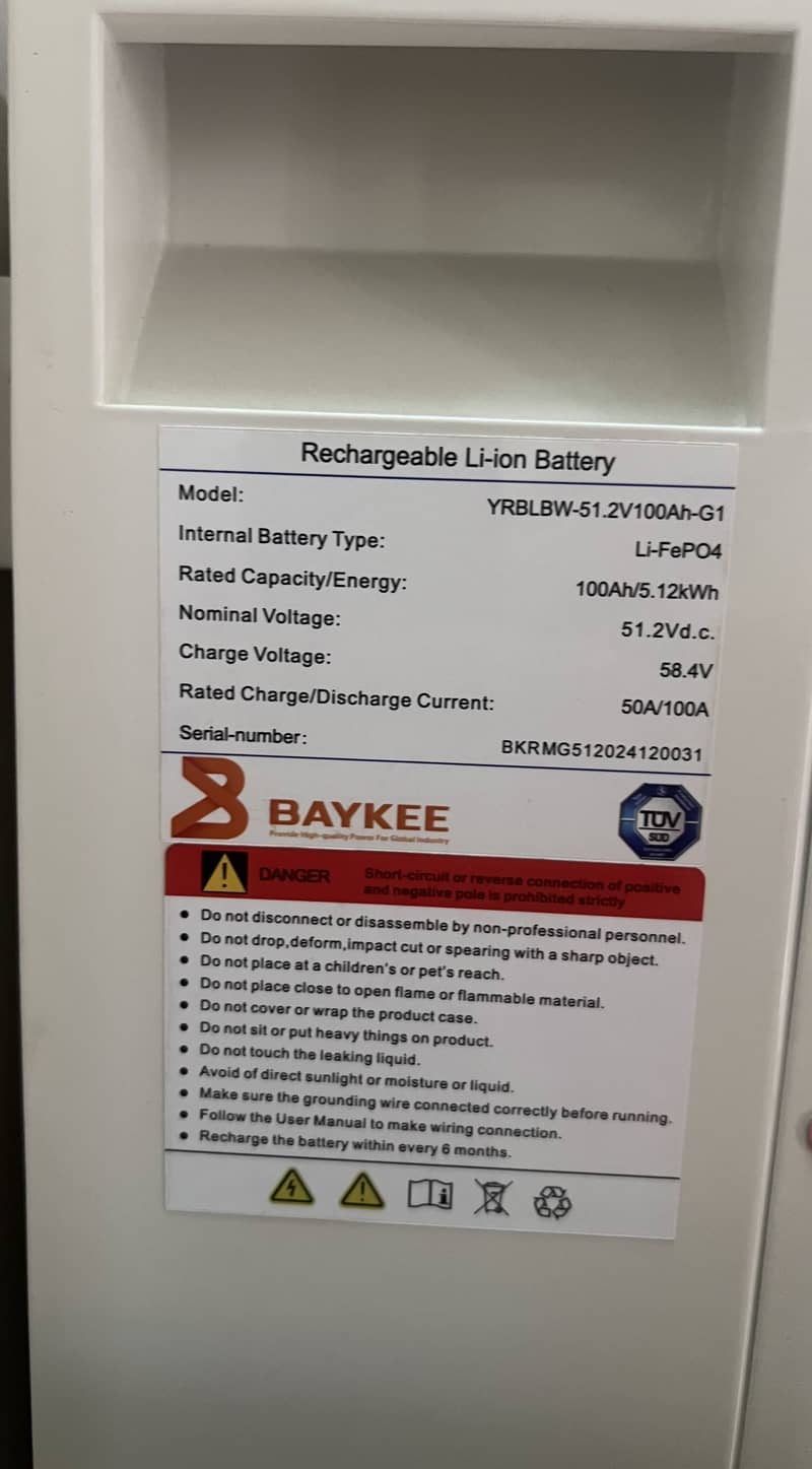 Lithium battery 1