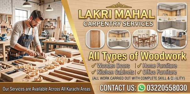 Carpenter Services in Karachi