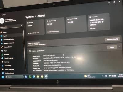 Hp 840 G7 I7-10 Gen