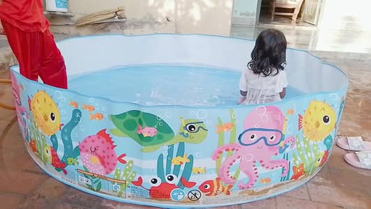 Intex full size swimming pool
