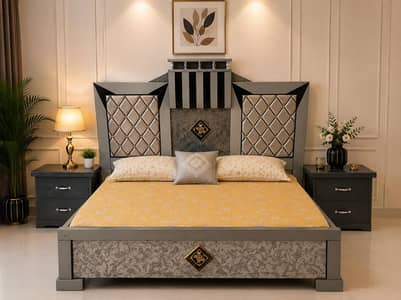 king bed with mattress