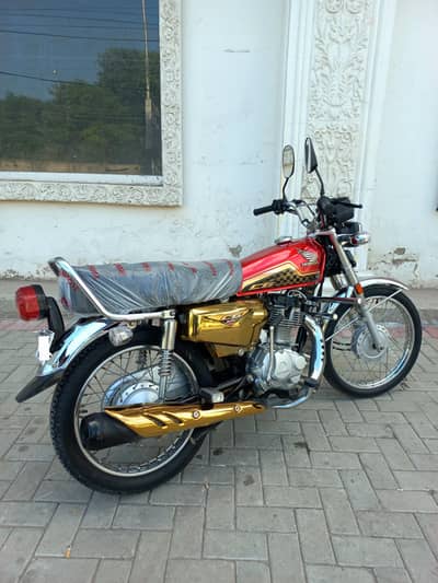 Honda CG125s self Gold Edition lush