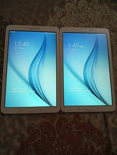 2x Samsung Tab E (Good Condition)