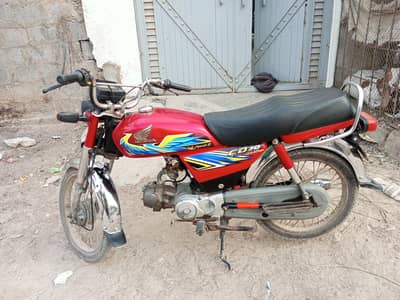 Honda 70 Karachi number seld enjun 2021