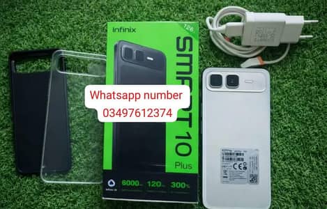 Infinix Samrat 10 plus 6GB 128GB full box argent for sale