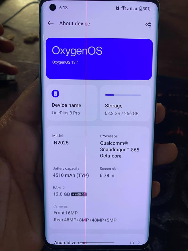 One Plus 8 Pro 9