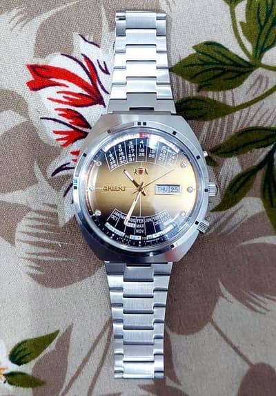 Orient calendar watch