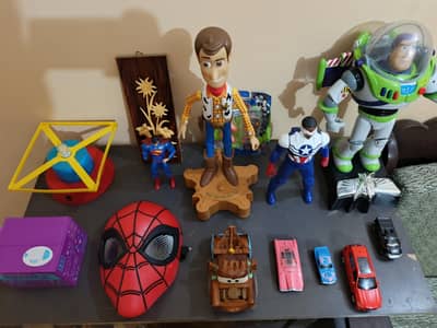 Toys Bundle – Superheroes, Cars & Action Figures | Mixed Toy Lot